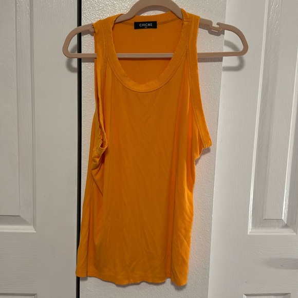 Chicme Tops - Chicme orange tank top